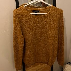 Cozy mustard yellow sweater